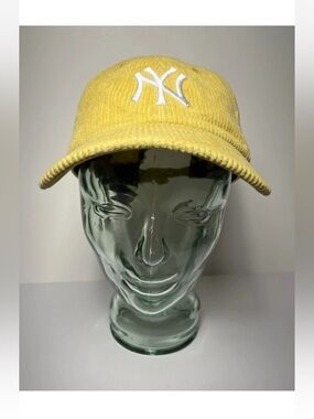 New York Yankees Yellow Corduroy Baseball Cap